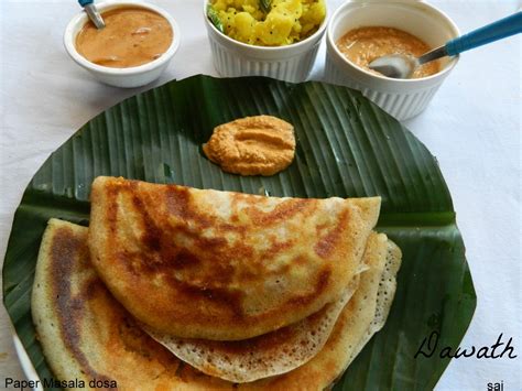 Paper masala dosa – Geeths Dawath