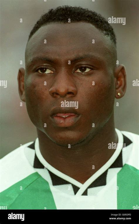 Mens soccer nigeria v brazil daniel amokachi hi-res stock photography ...