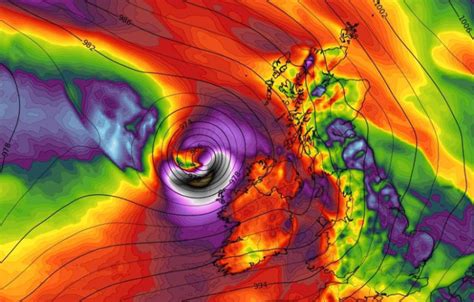 Storm Debi: Met Eireann issues STATUS RED warnings amid 'danger to life ...