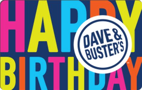 Download High Quality dave and busters logo gift card Transparent PNG ...