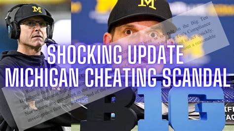 A Shocking Update To The Michigan Football Cheating Scandal! - Win Big ...