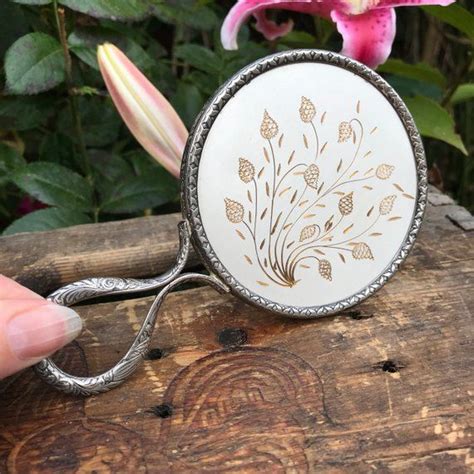 Regent of London Hand Held Mirror Hand Engraved Silver | Etsy | Hand held mirror, Hand engraving ...