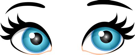 Blue Female Eyes Png Clip Art - Brown Eyes Clip Art Transparent Png - Full Size Clipart (#3682 ...