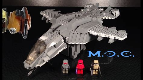 Lego Halo Pelican MOC V1 - YouTube