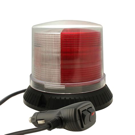 Emergency Strobe LED Beacon Light [12 Watt] [14 Modes] [Powerful Magnet ...