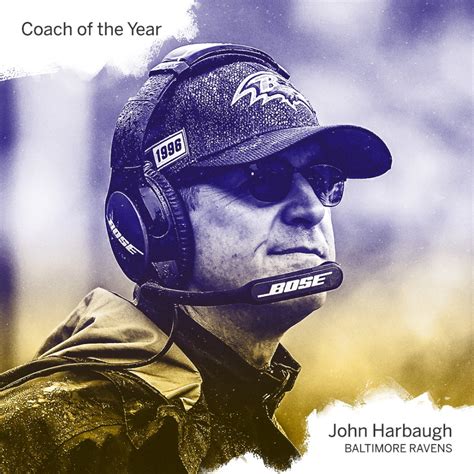 NFL on ESPN on Twitter | Coach of the year, Nfl coaches, Harbaugh