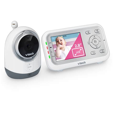 VTech VM3251 Expandable Digital Video Baby Monitor with Full-Color & Automatic Night Vision ...