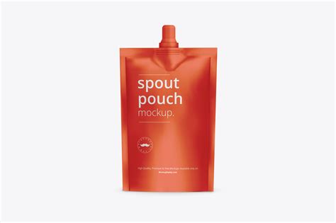 Spout Pouch Packaging Mockup - Mockupdaddy