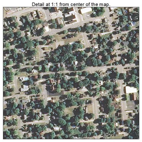 Aerial Photography Map of Earlville, IL Illinois