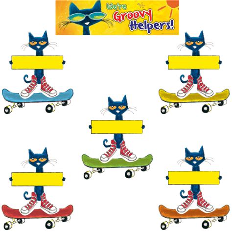 Pete the Cat Groovy Classroom Jobs Mini Bulletin Board - TCR60348 ...