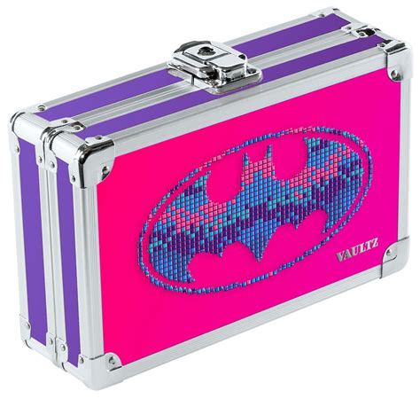 Vaultz Batman Pencil Box - Pink - Vaultz - VZ00878