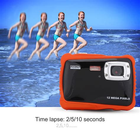 Tbest Kids Waterproof High Definition Underwater Swimming Digital Camera Camcorder,Waterproof ...