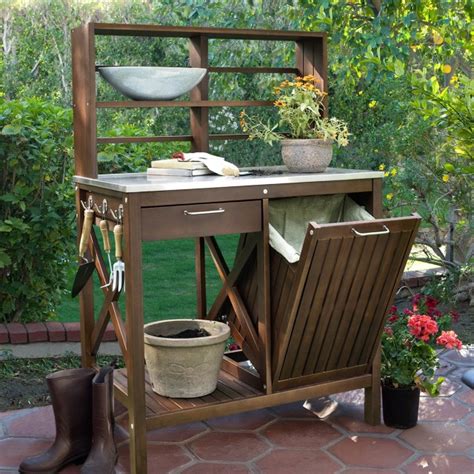 Outdoor Potting Bench With Sink | Home Design Ideas