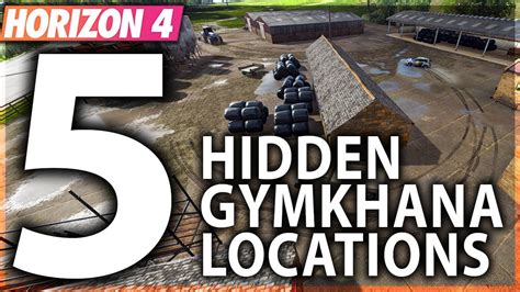 Forza Horizon 4 Gymkhana locations! (Thrustmaster Steering Wheel Setup ...