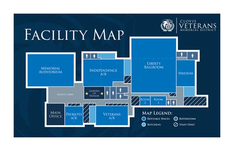 Facility Maps | Clovis Veterans Memorial District