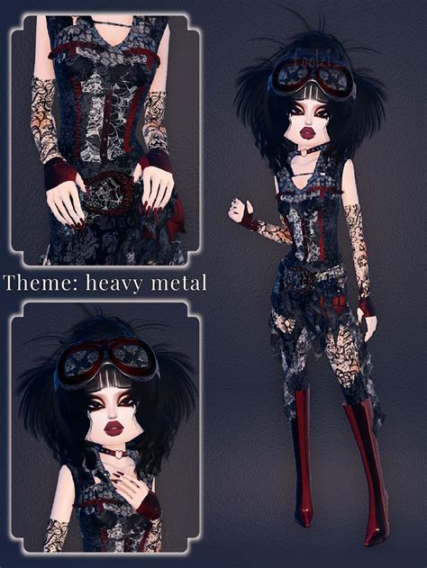 theme: heavy metal | dress to impress | rock n roll ౨ৎ in 2024 | Dress ...