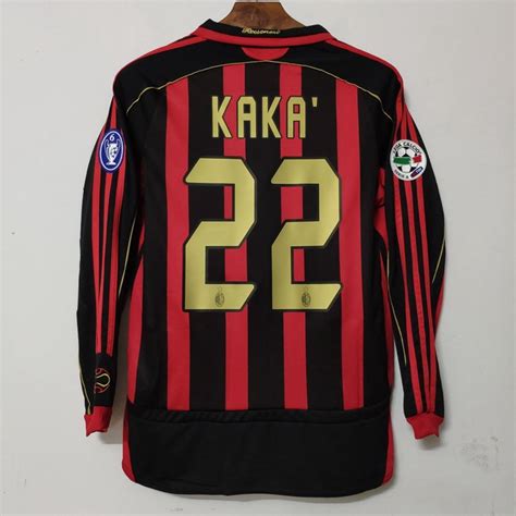 Vintage 22 Kaká Jersey 2006 2007 AC Milan Jersey Long Sleeve - Etsy