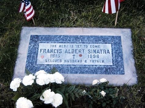 Frank Sinatra Grave Marker Undergoes Mysterious Change