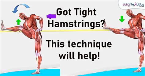 Tight hamstrings? Are your hamstrings very tight? This special ...