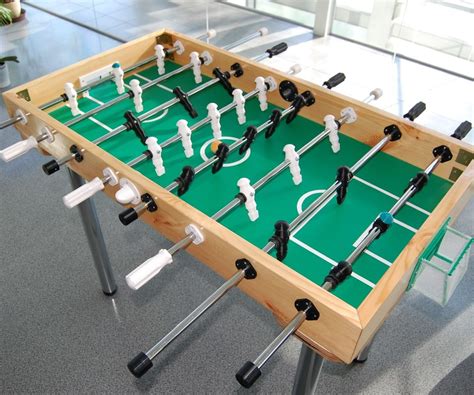 Build Your Own Foosball Table : 12 Steps (with Pictures) - Instructables