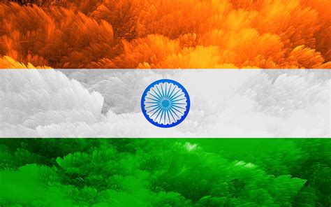 Indian Flag Wallpaper 4K, Tricolour Flag, National flag