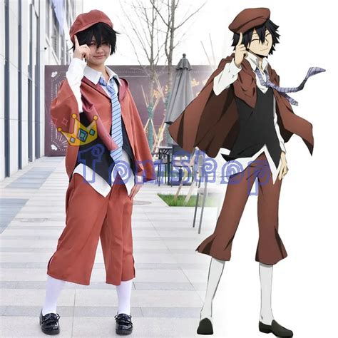 Anime-Bungo-Stray-Dogs-Ranpo-Edogawa-Cosplay-Uniform-Suit-Full-Set ...