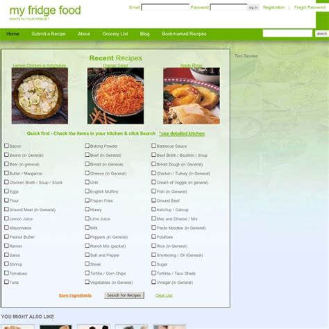 My Fridge Food - recipes you already have in your fridge | Pearltrees