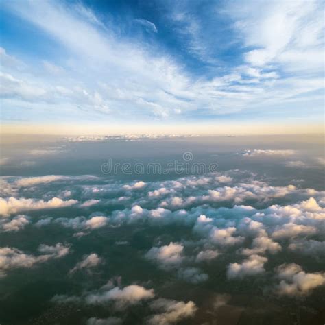 Clouds in Sky Atmosphere Panorama Stock Image - Image of atmosphere ...