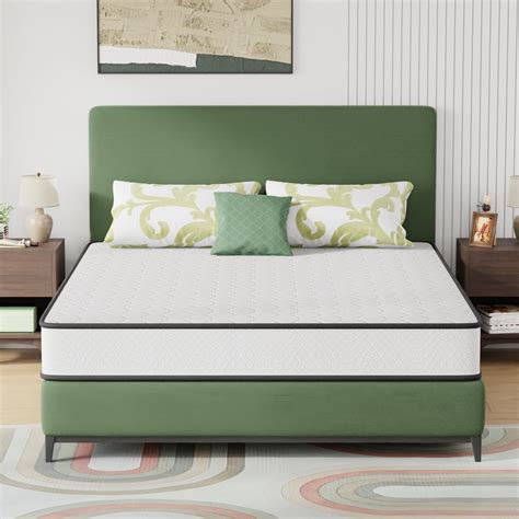 PayLessHere 8'' Medium Firm Queen Mattress, Cool Sleep, Pressure Relief, CertiPUR-US Certified ...