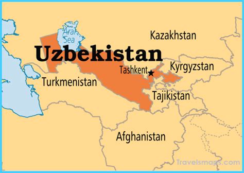 Where is Uzbekistan? | Uzbekistan Map | Map of Uzbekistan - TravelsMaps.Com