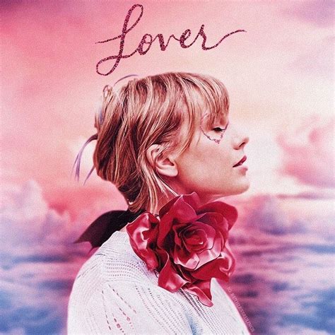 LOVER ALBUM COVER by me! 💗 | Taylor swift, Album covers, Taytay