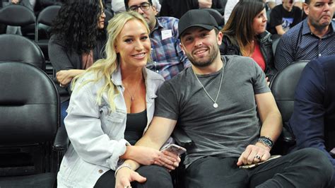 Baker Mayfield wife: Browns QB met Emily Wilkinson on Instagram ...