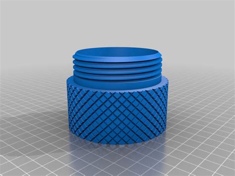 Free 3D file Knurled Screw modular Container -・Design to download and 3D print・Cults