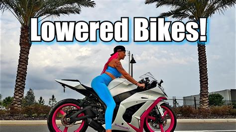 Should you Lower your Motorcycle? Some Pros and Cons... - YouTube