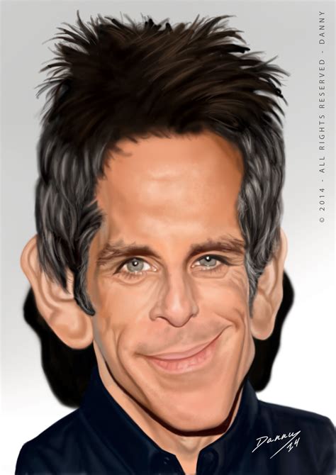 Ben Stiller Caricature | Celebrity caricatures, Caricature, Funny caricatures