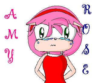 Amy Rose crying by amyrose41 on DeviantArt