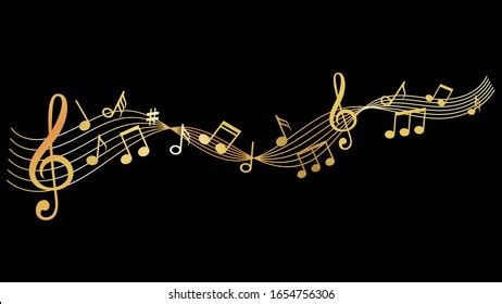 17,156 Musical Notes Gold Images, Stock Photos, and Vectors | Shutterstock