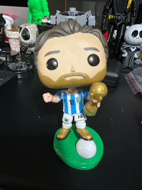 Lionel Messi Custom Funko Pop - Etsy