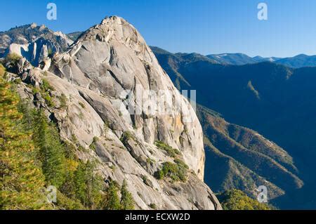 Moro Rock (Monolith), Sequoia National Park, California, USA Stock ...