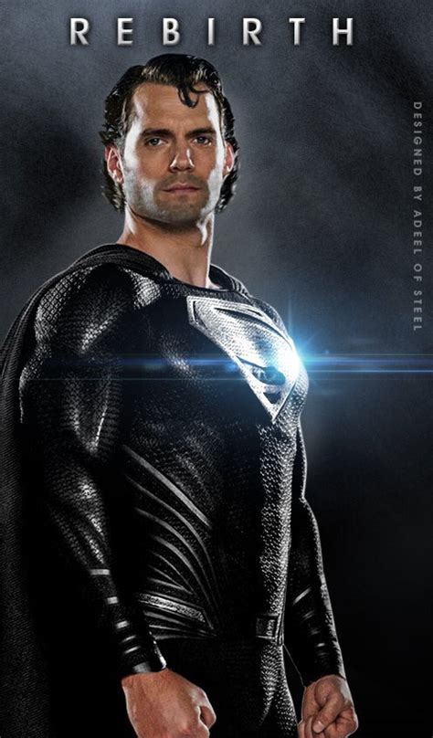 Henry Cavill Superman Black Suit