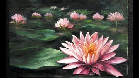 Lily Pond Painting