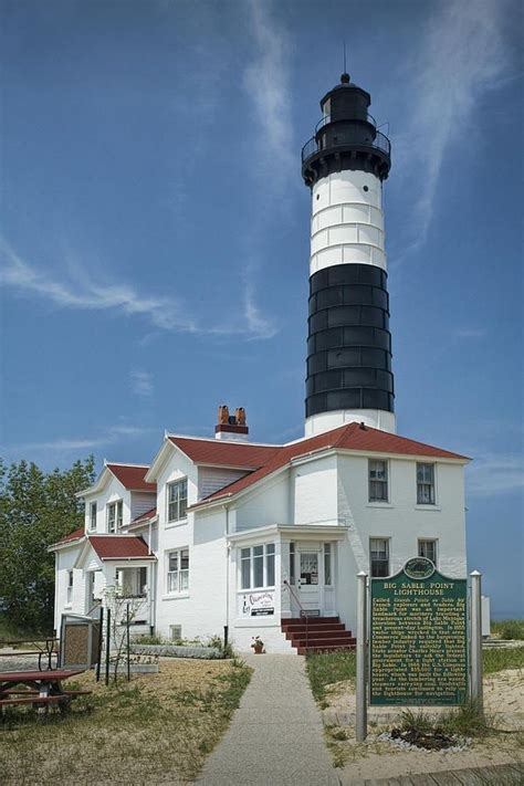 Big Sable Point Lighthouse, Ludington State Park | Lighthouse, Lake lighthouse, Lighthouse pictures