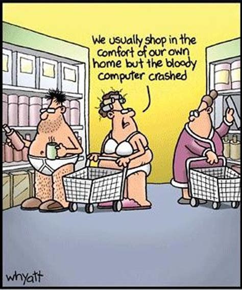 Going Shopping At A Retail Store......LOL... | Funny cartoon pictures, Shopping humor, Computer ...