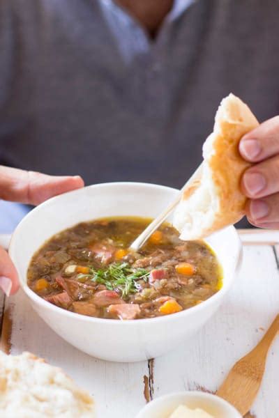 German Lentil Soup Recipe - Food Fanatic