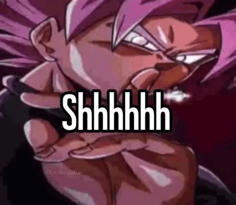 Goku Black Shh Shhhh Shutup Goku Black Quiet Shush Shhhh Meme - Goku black shh shhhh shutup goku ...