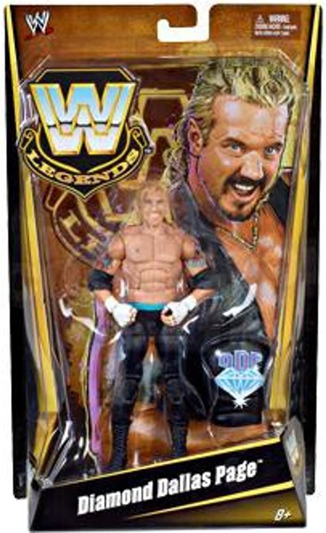 WWE Wrestling Legends Diamond Dallas Page Exclusive Action Figure Mattel Toys - ToyWiz