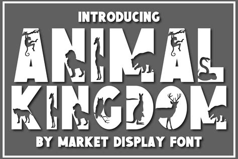 Animal Kingdom Logo Black And White