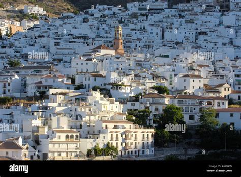 Cómpeta Typical village of Axarquía Málaga province Andalusia Spain Stock Photo - Alamy