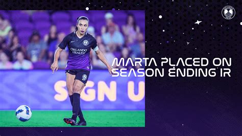 Orlando Pride Forward Marta Placed on Season Ending Injury List | Orlando City