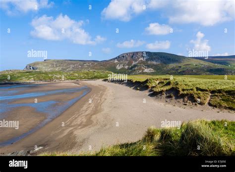 Beach at Doonalt, Glencolumbkille (or Glencolmcille), County Donegal, Republic of Ireland Stock ...